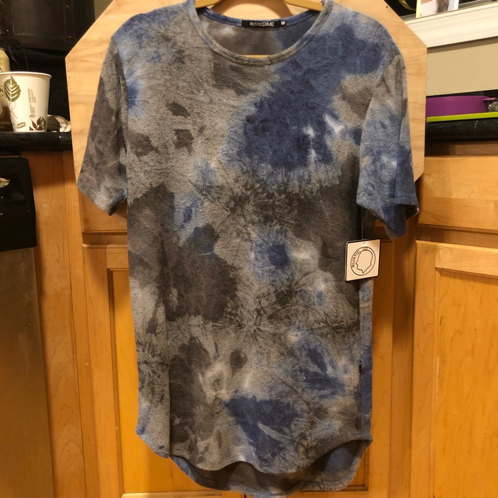 Buckle Rustic Dime Tie dye Extra Long Tshirt